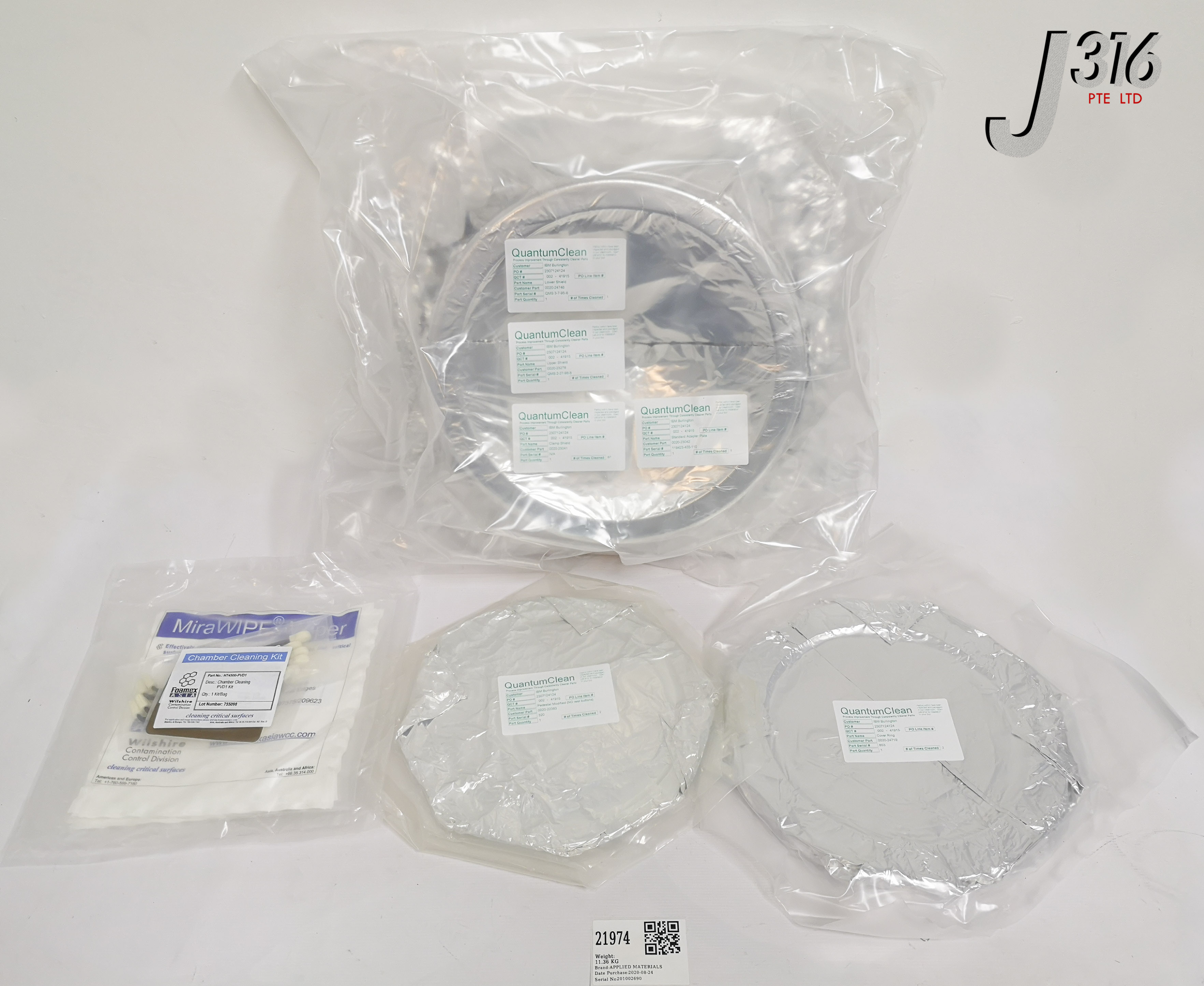 送料2 21974 APPLIED MATERIALS ENDURA 5500 STANDARD COBALT KIT (REFURB